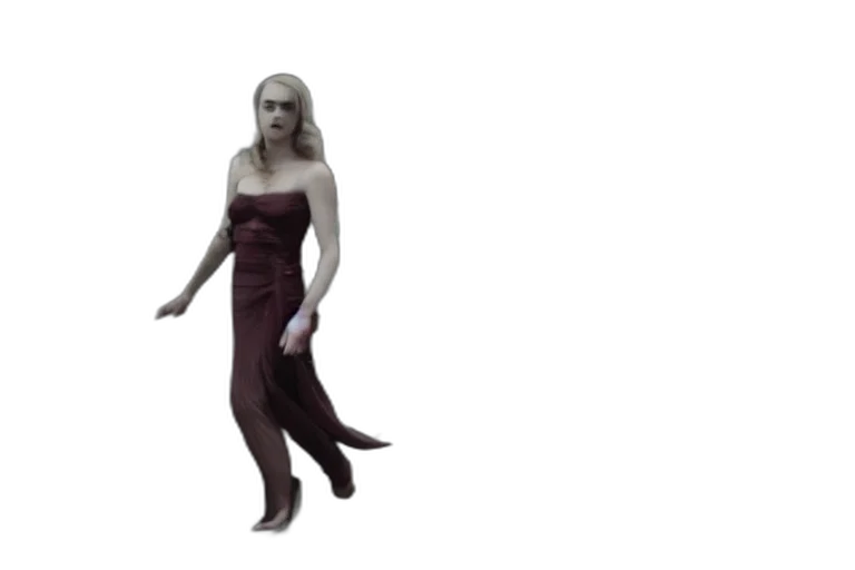 dress, creature, concept art, 3d render transparent PNG cut-out