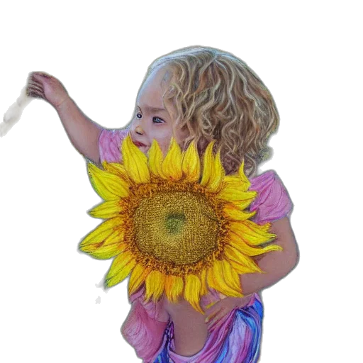 flower, staff, dress, umbrella transparent PNG cut-out