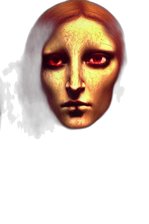 mask, face, robot, creature transparent PNG cut-out