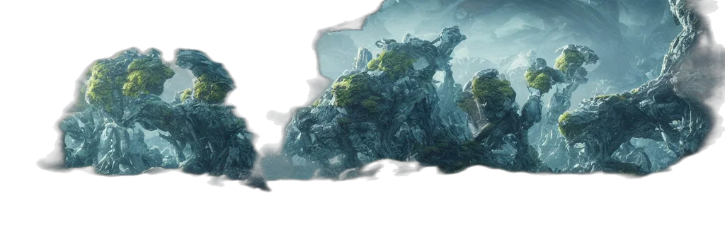 dragon, tree, creature, concept art transparent PNG cut-out