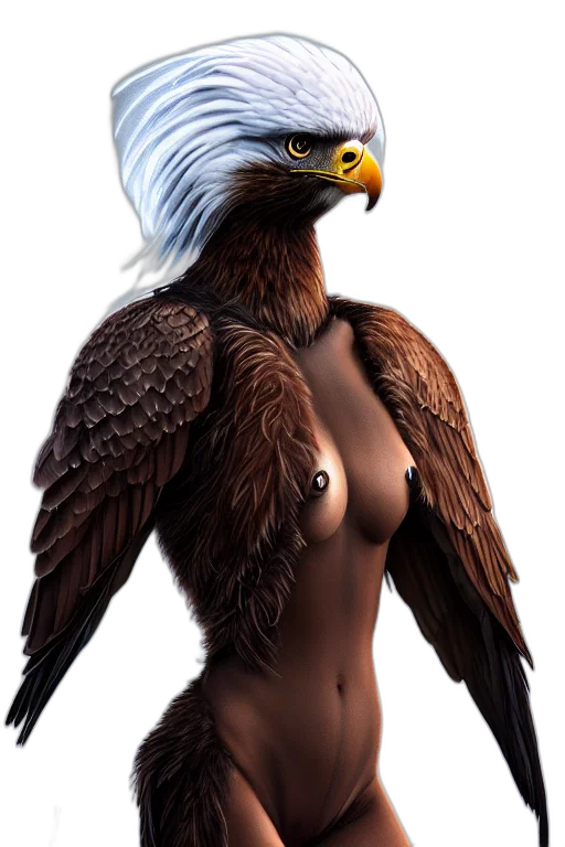 animal, creature, dress, photorealistic transparent PNG cut-out