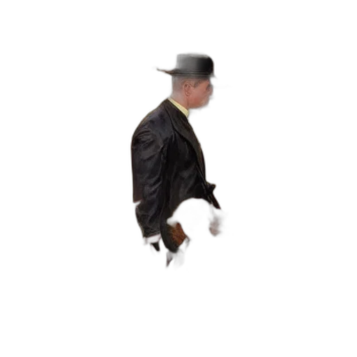 hat, staff, jacket, umbrella transparent PNG cut-out