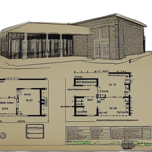 building, 3d render, concept art, photorealistic transparent PNG cut-out