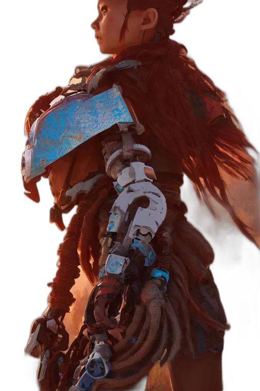 sword, weapon, robot, staff transparent PNG cut-out