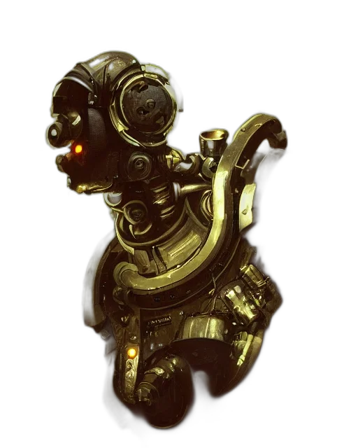 robot, staff, weapon, jewelry transparent PNG cut-out