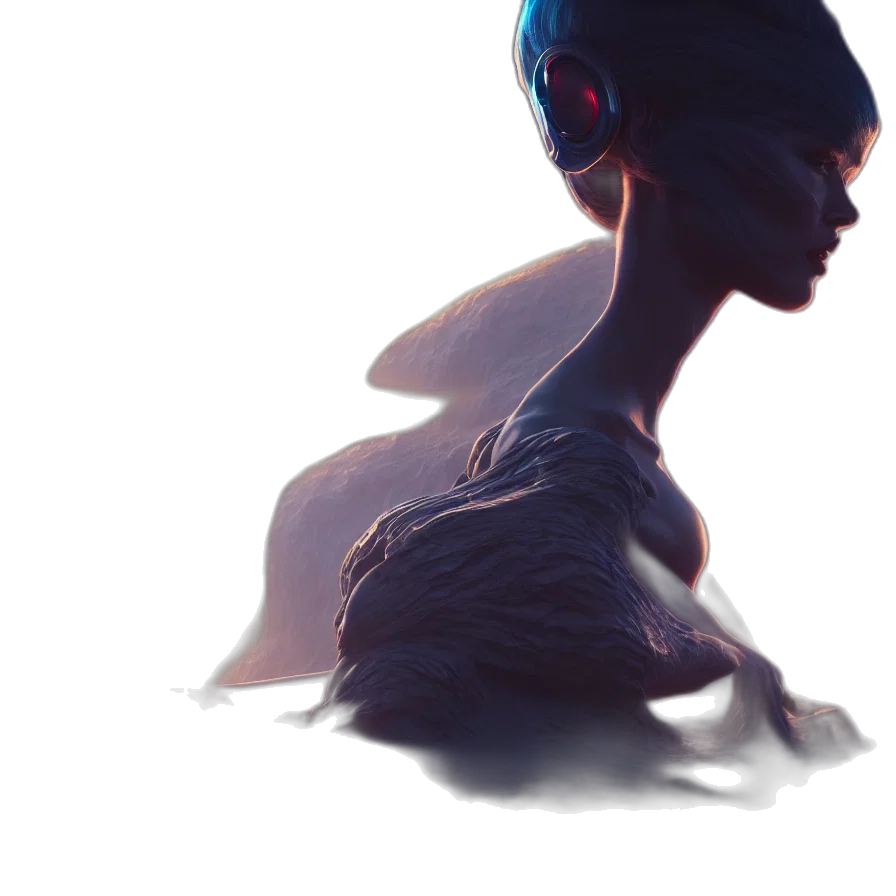 mask, robot, face, dress transparent PNG cut-out