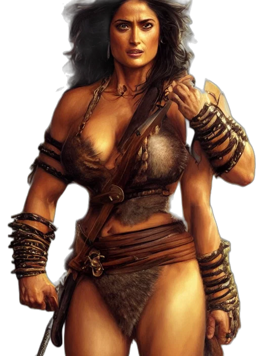 fantasy art, concept art, comic book art, photorealistic transparent PNG cut-out