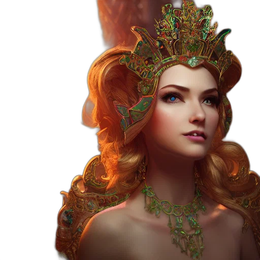 crown, jewelry, fantasy art, concept art transparent PNG cut-out