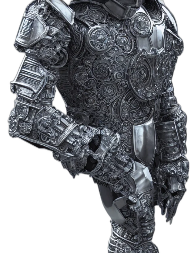 robot, jacket, weapon, sword transparent PNG cut-out