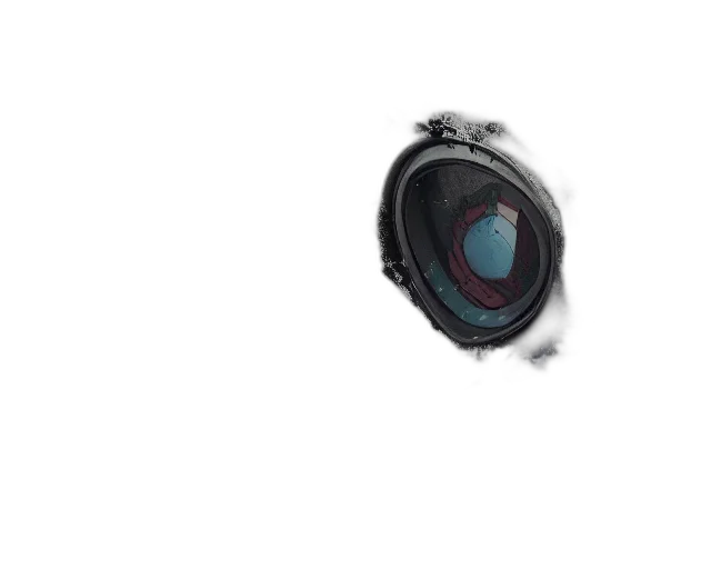 mask, robot, face, creature transparent PNG cut-out
