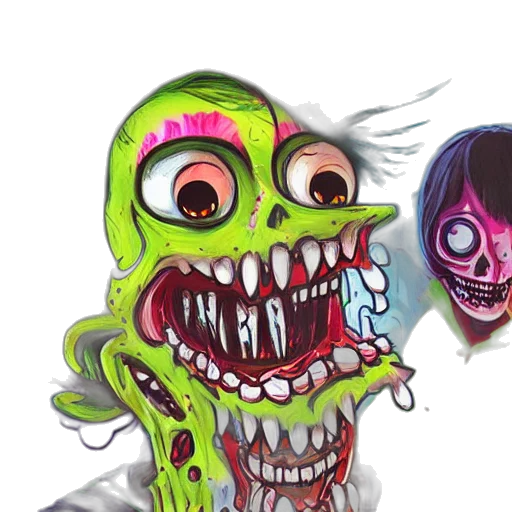 creature, mask, face, concept art transparent PNG cut-out