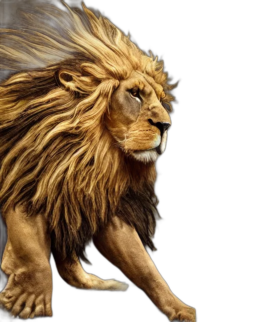 animal, photorealistic, concept art, fantasy art transparent PNG cut-out