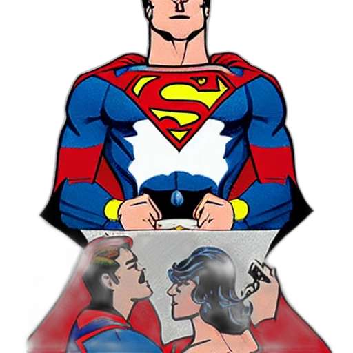 comic book art, cartoon, concept art, pixel art transparent PNG cut-out