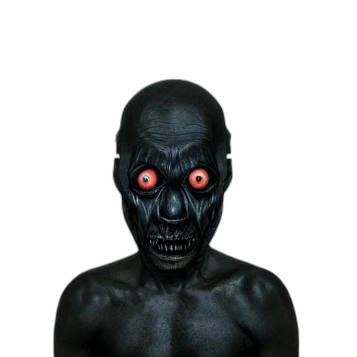 mask, creature, face, robot transparent PNG cut-out