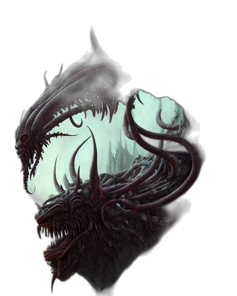dragon, creature, mask, face transparent PNG cut-out