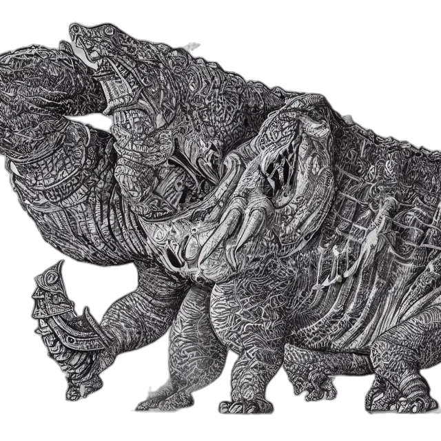 animal, creature, dragon, concept art transparent PNG cut-out
