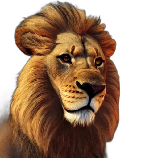 animal, crown, staff, face transparent PNG cut-out