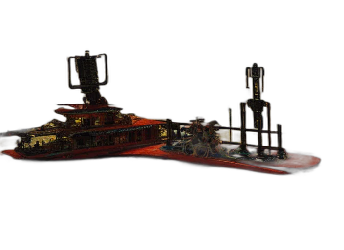 weapon, furniture, robot, staff transparent PNG cut-out
