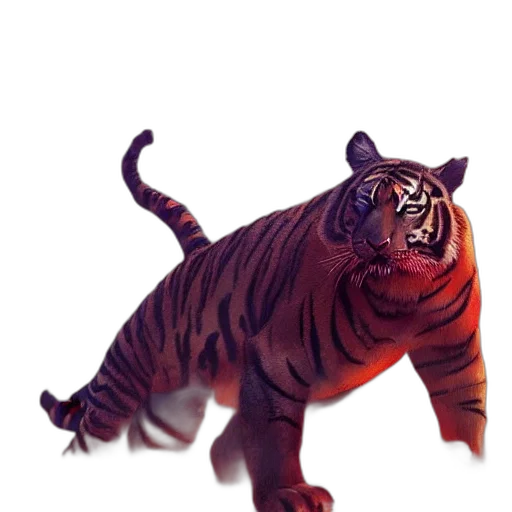 animal, creature, staff, 3d render transparent PNG cut-out