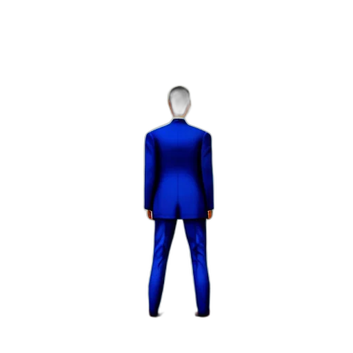 jacket, dress, robot, staff transparent PNG cut-out
