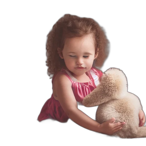 photorealistic, 3d render, oil painting, cute transparent PNG cut-out