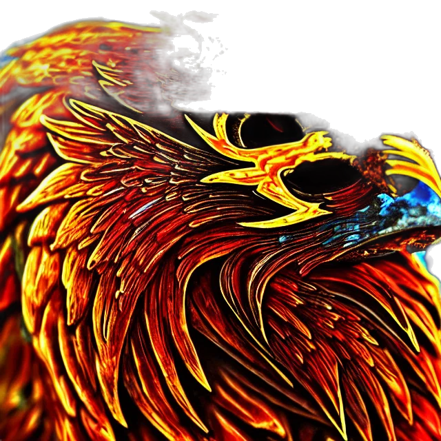 dragon, animal, crown, photorealistic transparent PNG cut-out