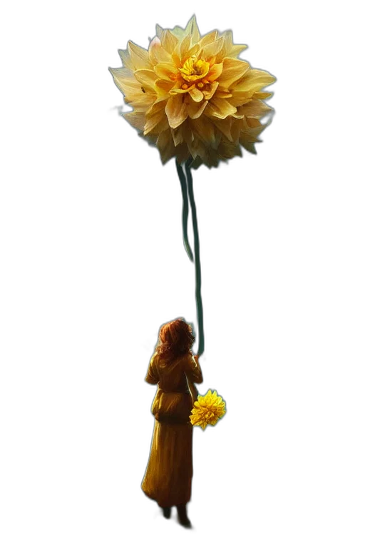 staff, flower, jewelry, crown transparent PNG cut-out