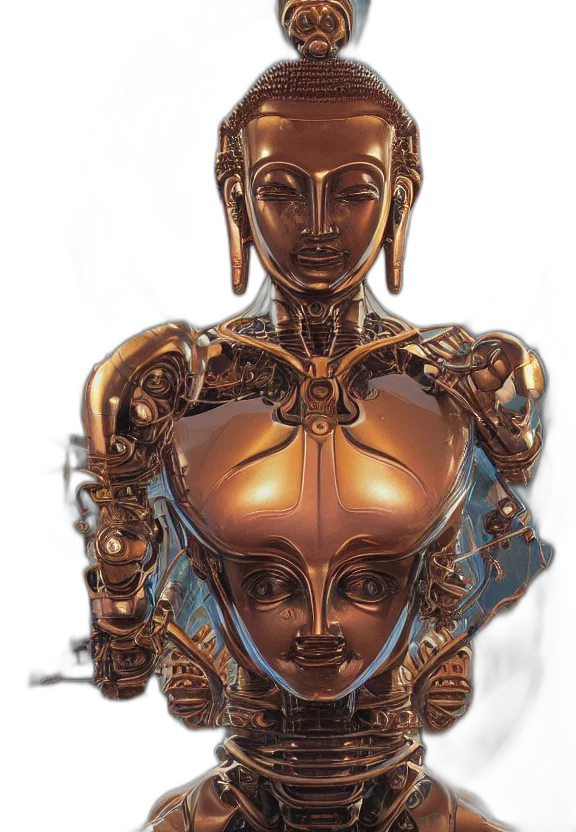 robot, jewelry, crown, mask transparent PNG cut-out
