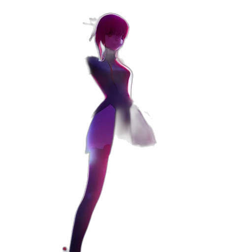 dress, staff, robot, weapon transparent PNG cut-out