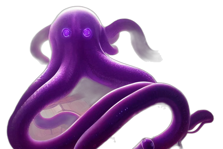 creature, animal, 3d render, concept art transparent PNG cut-out