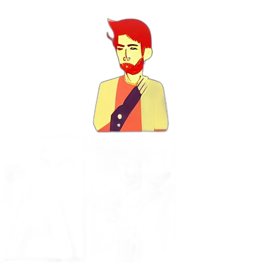 staff, jacket, crown, face transparent PNG cut-out