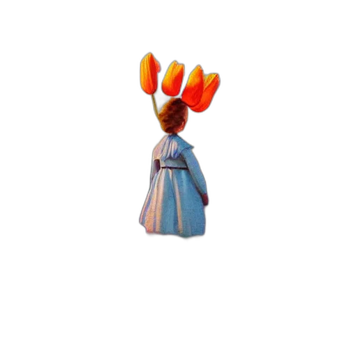 staff, weapon, crown, dress transparent PNG cut-out