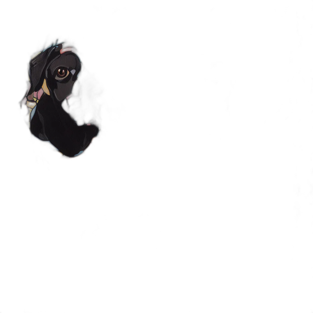 creature, hair, animal, mask transparent PNG cut-out