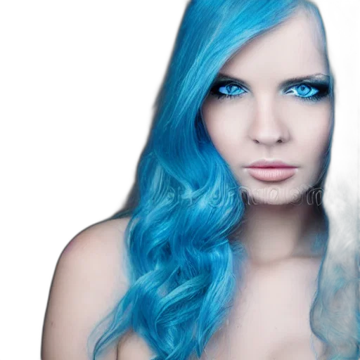 hair, face, dress, jewelry transparent PNG cut-out