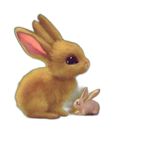 animal, food, pixel art, watercolor transparent PNG cut-out