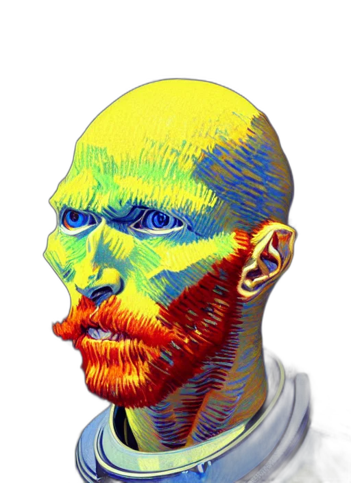 face, mask, robot, staff transparent PNG cut-out