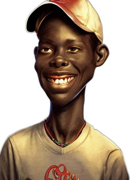 face, staff, hat, animal transparent PNG cut-out