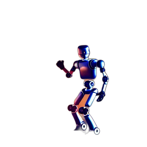 robot, animal, weapon, 3d render transparent PNG cut-out