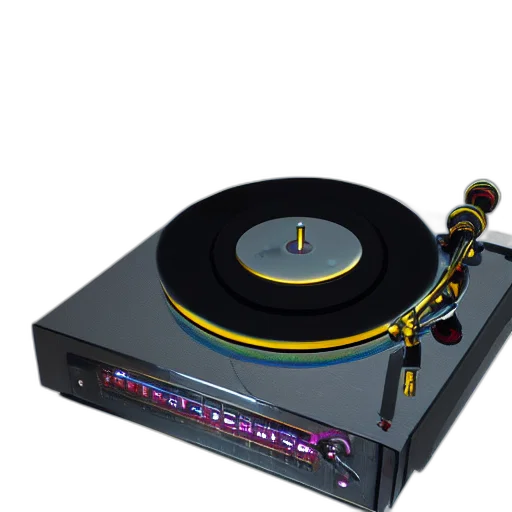 3d render, render, cyberpunk, turntable transparent PNG cut-out