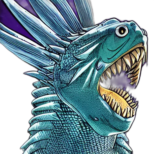 dragon, creature, animal, staff transparent PNG cut-out