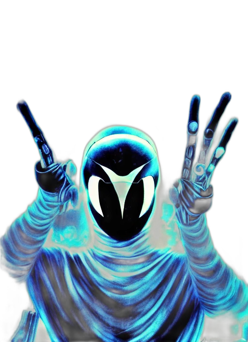 mask, robot, jacket, face transparent PNG cut-out