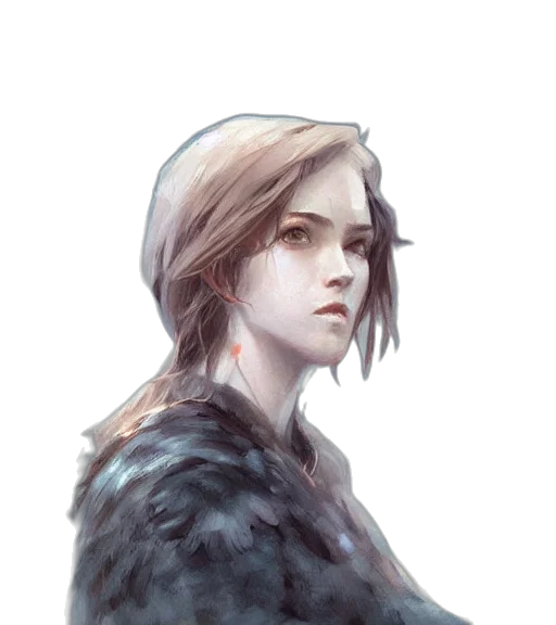 face, crown, jacket, staff transparent PNG cut-out