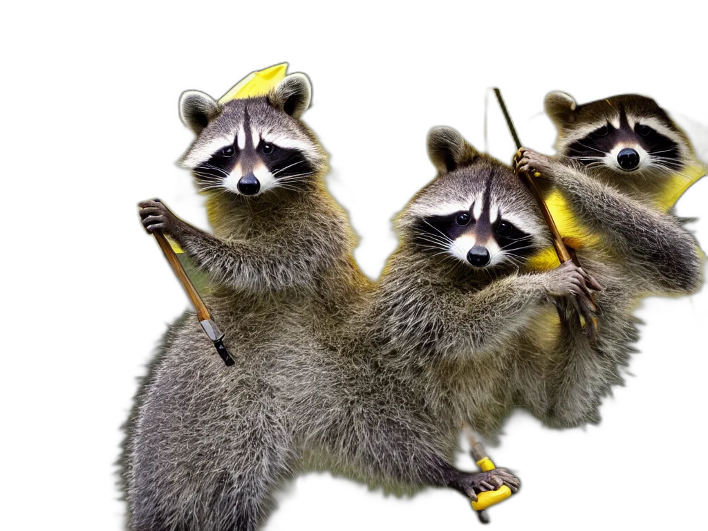 animal, staff, weapon, 3d render transparent PNG cut-out