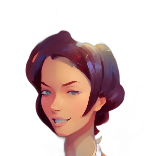 face, crown, staff, robot transparent PNG cut-out