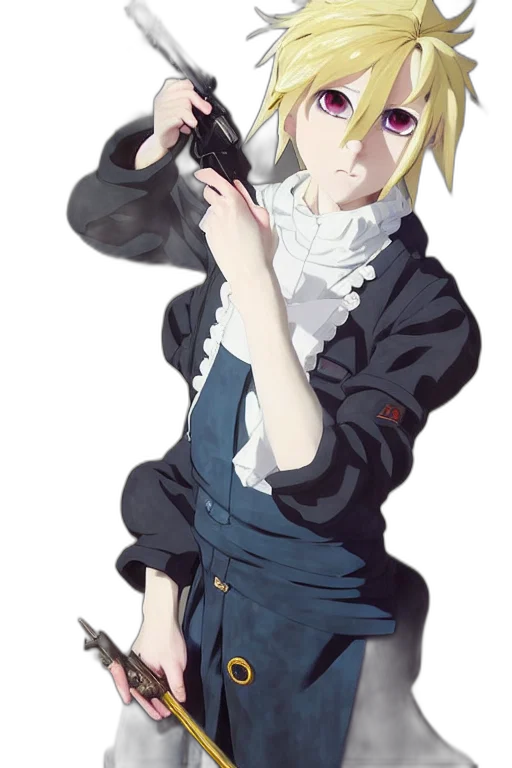 staff, jacket, weapon, dress transparent PNG cut-out