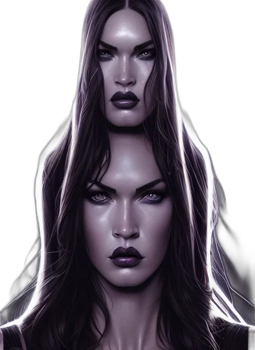 face, fantasy art, concept art, comic book art transparent PNG cut-out