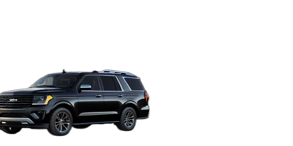 car, 3d render, black, suv transparent PNG cut-out