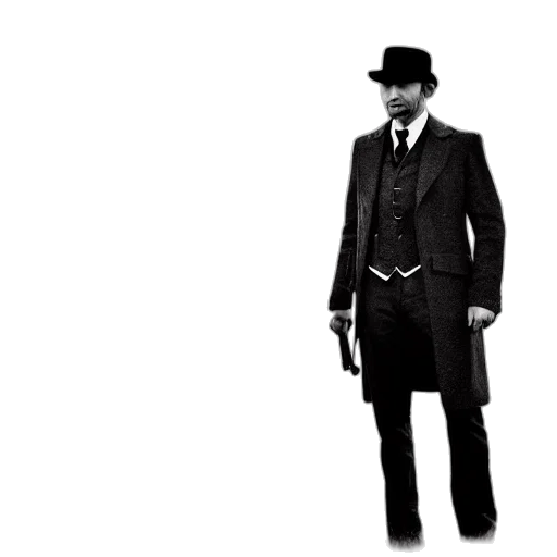 hat, staff, jacket, animal transparent PNG cut-out