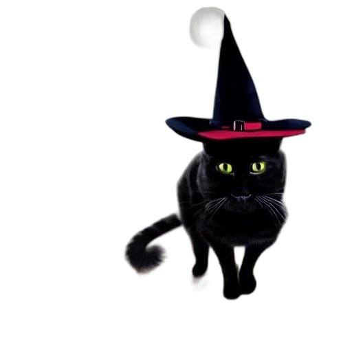 hat, staff, animal, creature transparent PNG cut-out