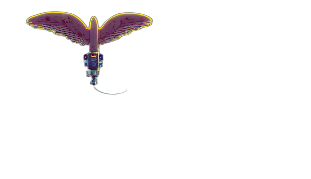 robot, creature, dragon, animal transparent PNG cut-out